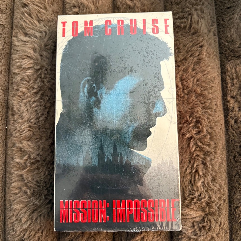 Mission: Impossible VHS Tape Tom Cruise Paramount‎ 1996